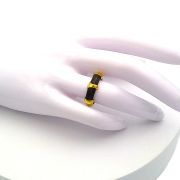 Ring with elephant hair