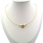 Pearl and star necklace