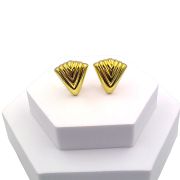 Chunky triangular earrings