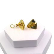 Chunky triangular earrings