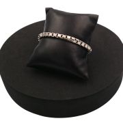 Square box link bracelet