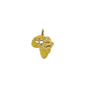 Map of Africa pendant