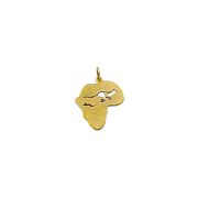 Map of Africa pendant