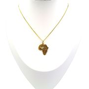 Map of Africa pendant